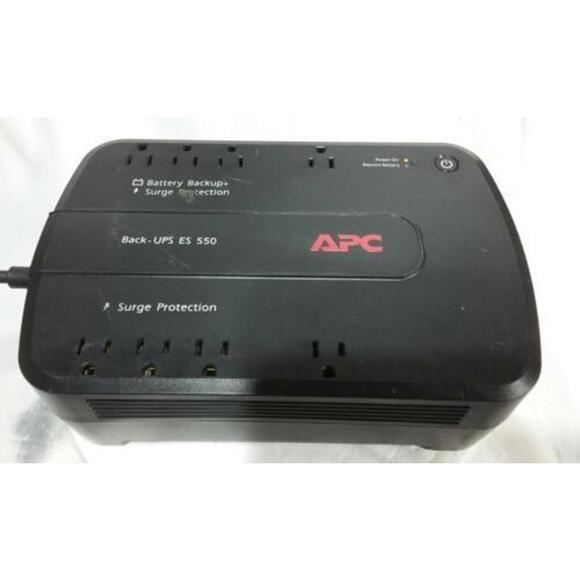APC Back-UPS ES 550 BE550g Backup Surge Protection - No Battery - Picture 1 of 8